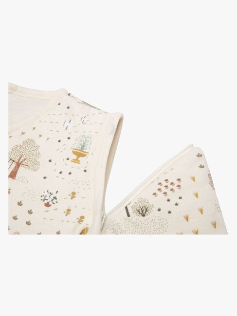 Jollein Schlafsack mit abnehmbaren Ärmeln 70 cm, Tiny Park