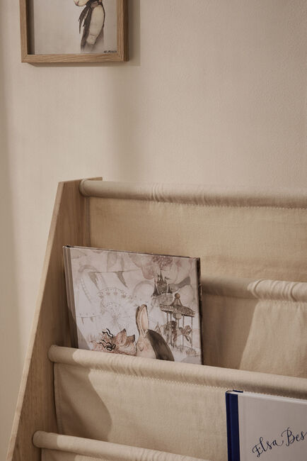 Alice & Fox WILLA Bücherregal Canvas, Natur
