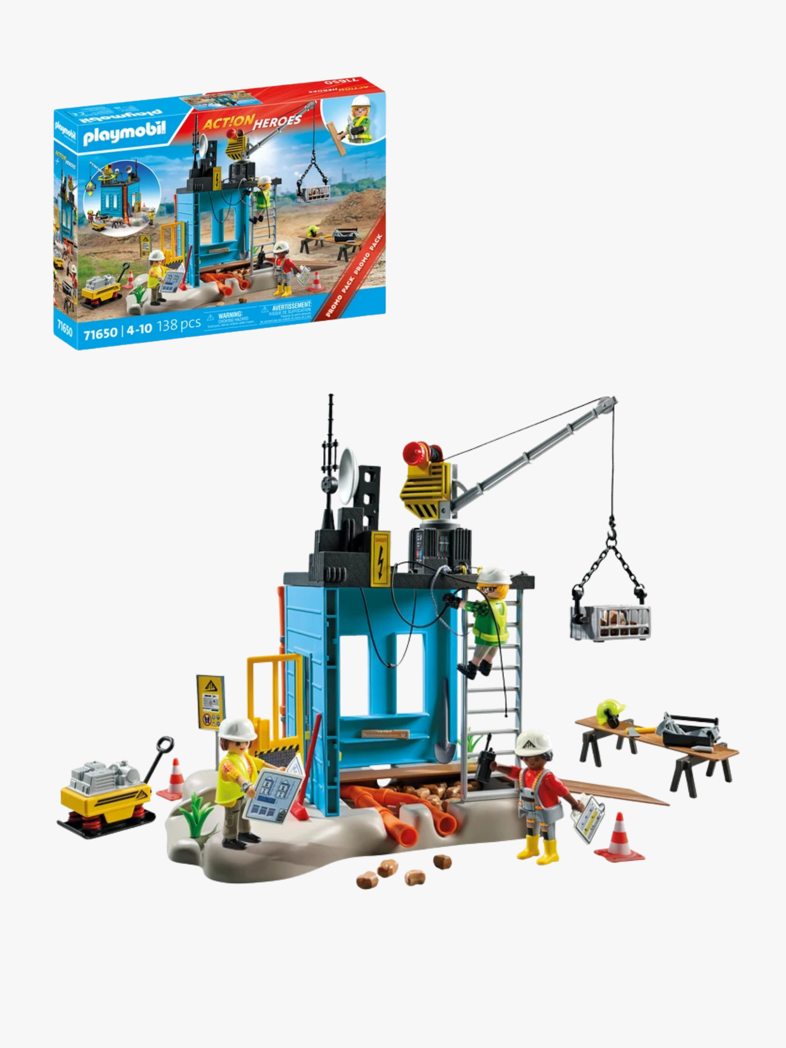Playmobil City Action 71650 Baustelle