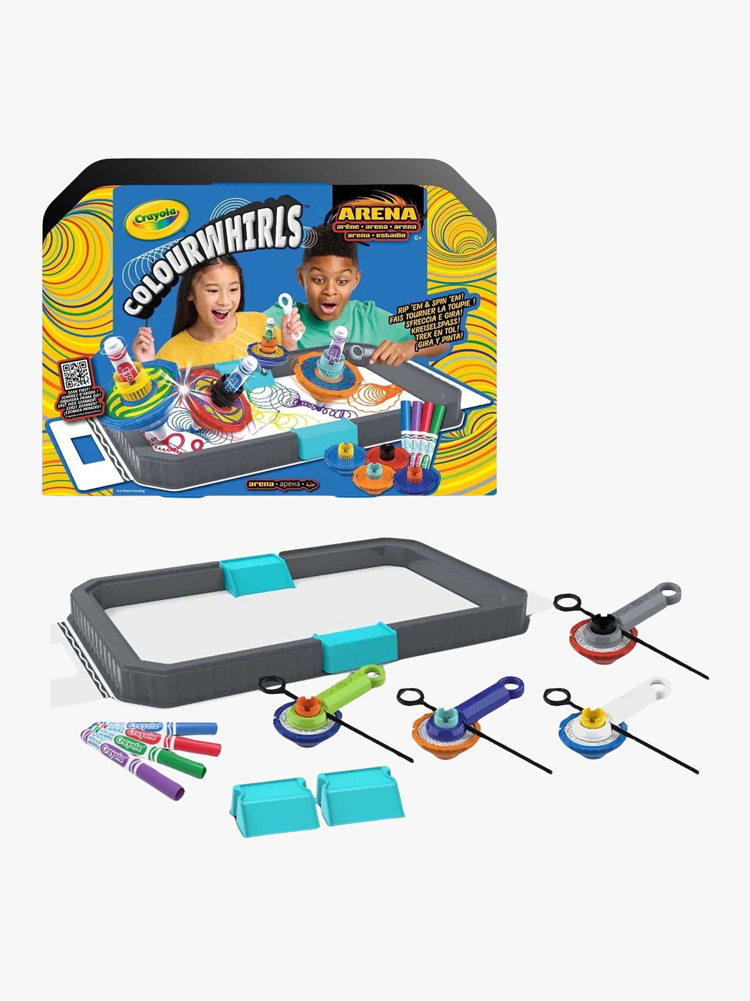 Colourwhirls Arena Kinderspiel