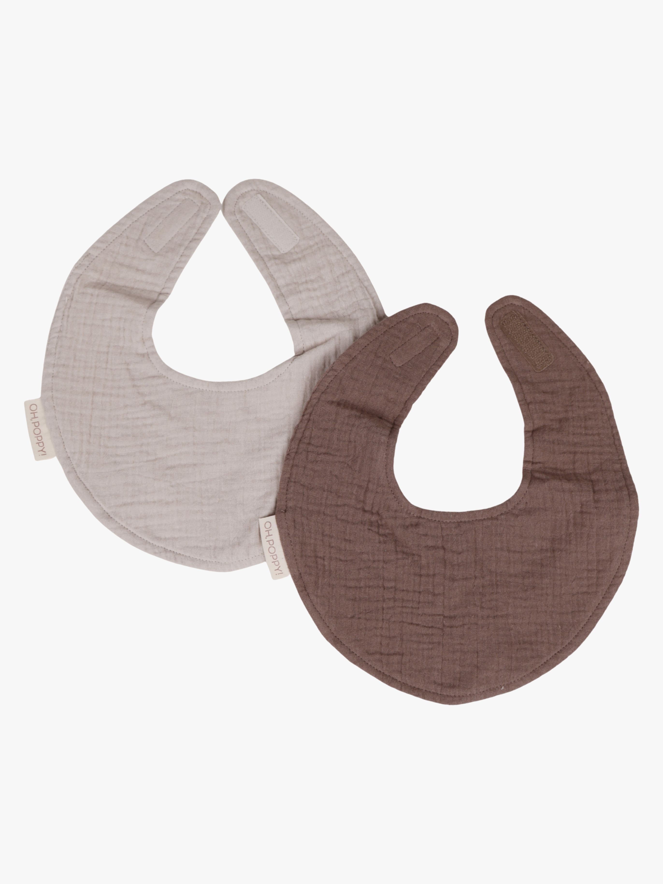 Juni Halstücher 2er-Pack, Biscuit Brown / Linen Beige