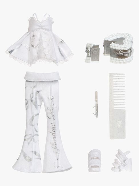 Rainbow High Modepuppe Girls Night Natasha, Weiße Haare