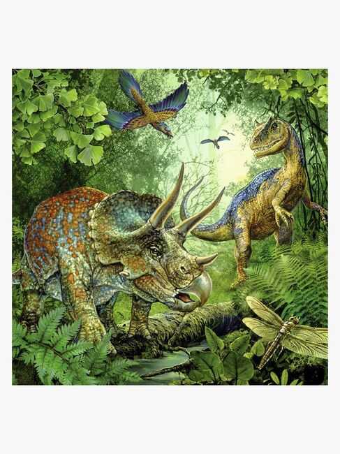 Ravensburger Puzzle Dinosaurier 3x49 Teile