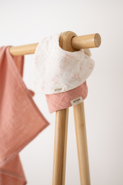 Mumin Halstücher 2er-Pack, Pink