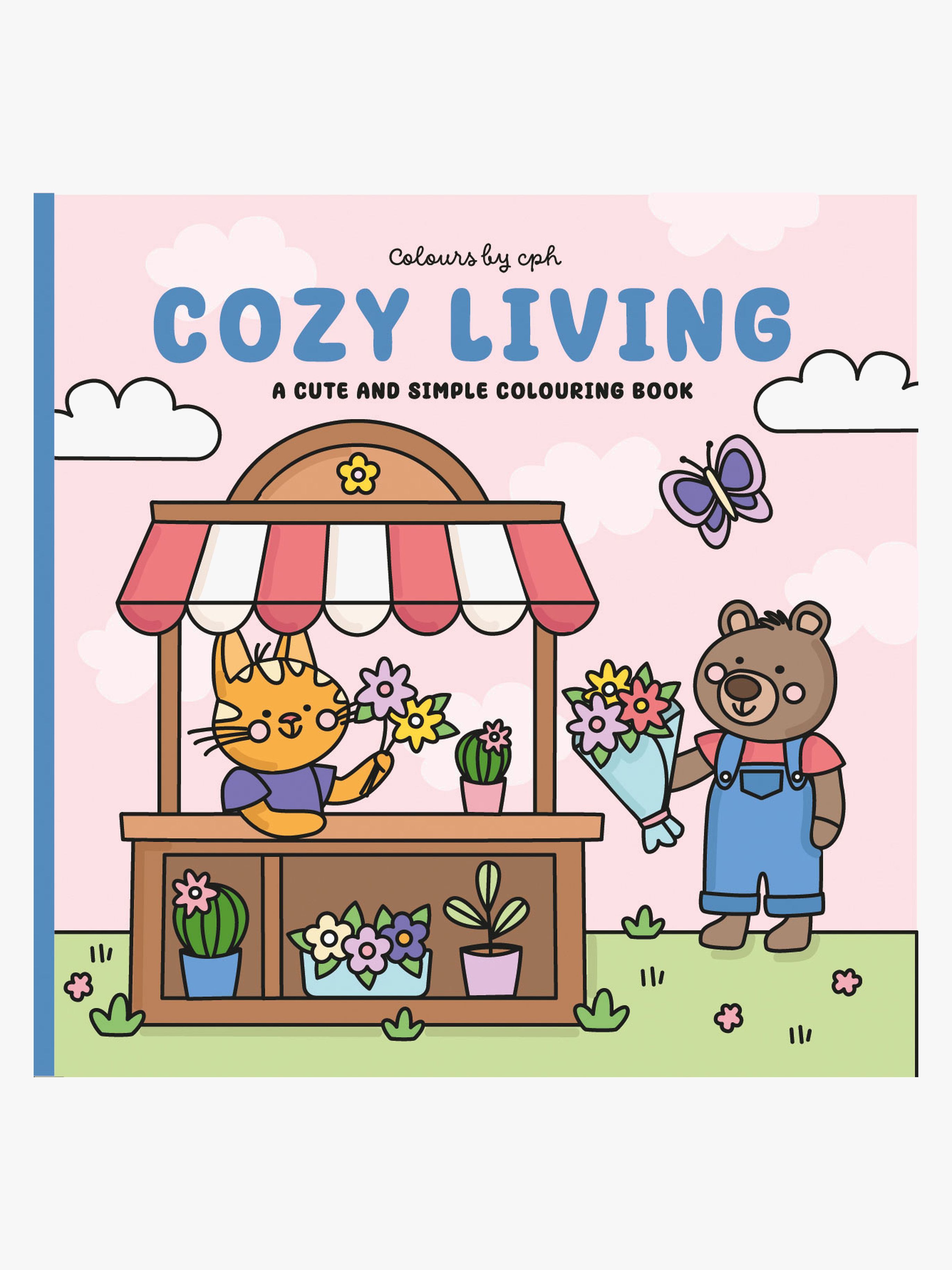ColoursbyCPH Cozy Living Malbuch