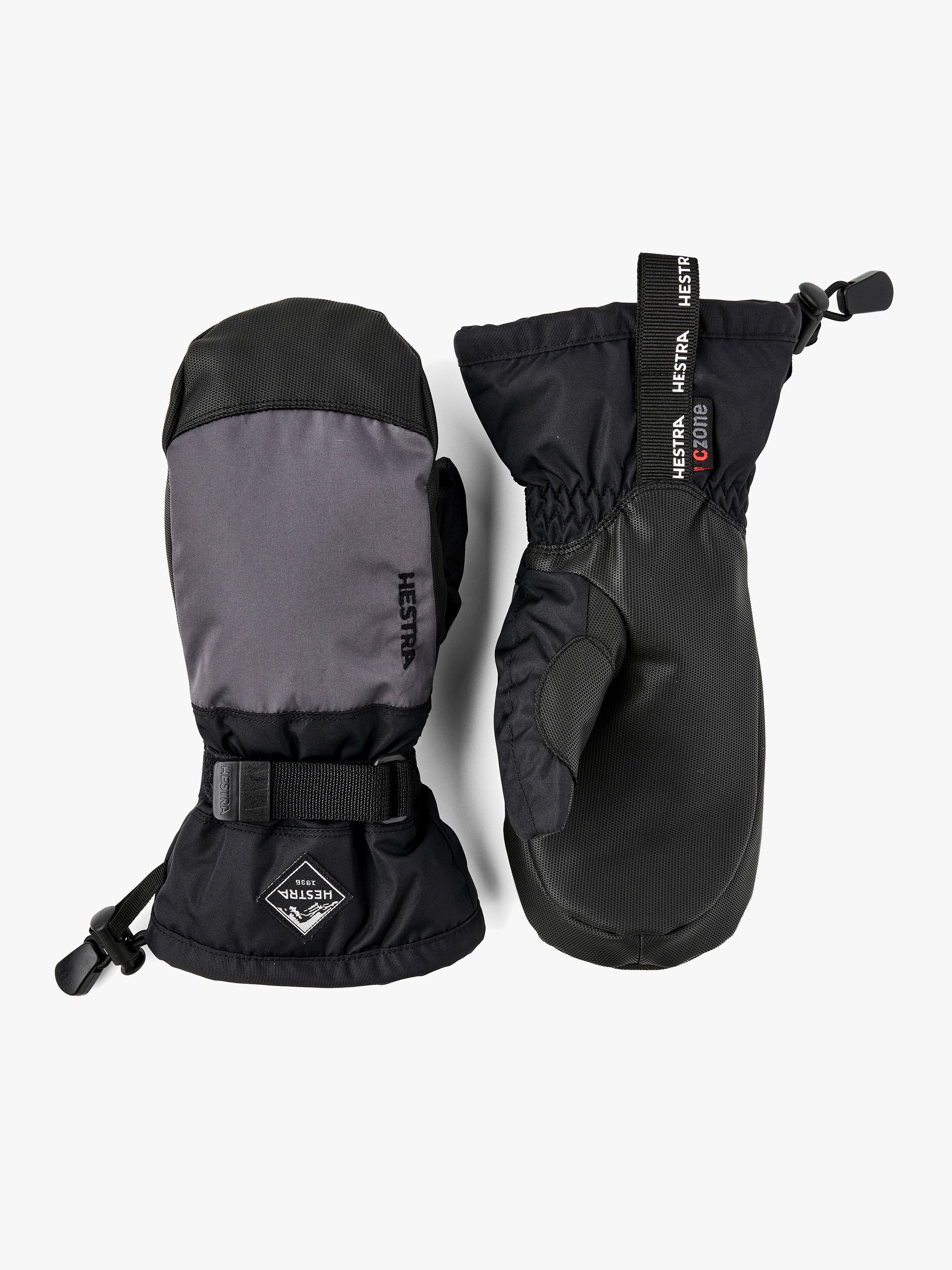 Hestra Gauntlet CZone Jr Fäustlinge, Graphite/Black, 3