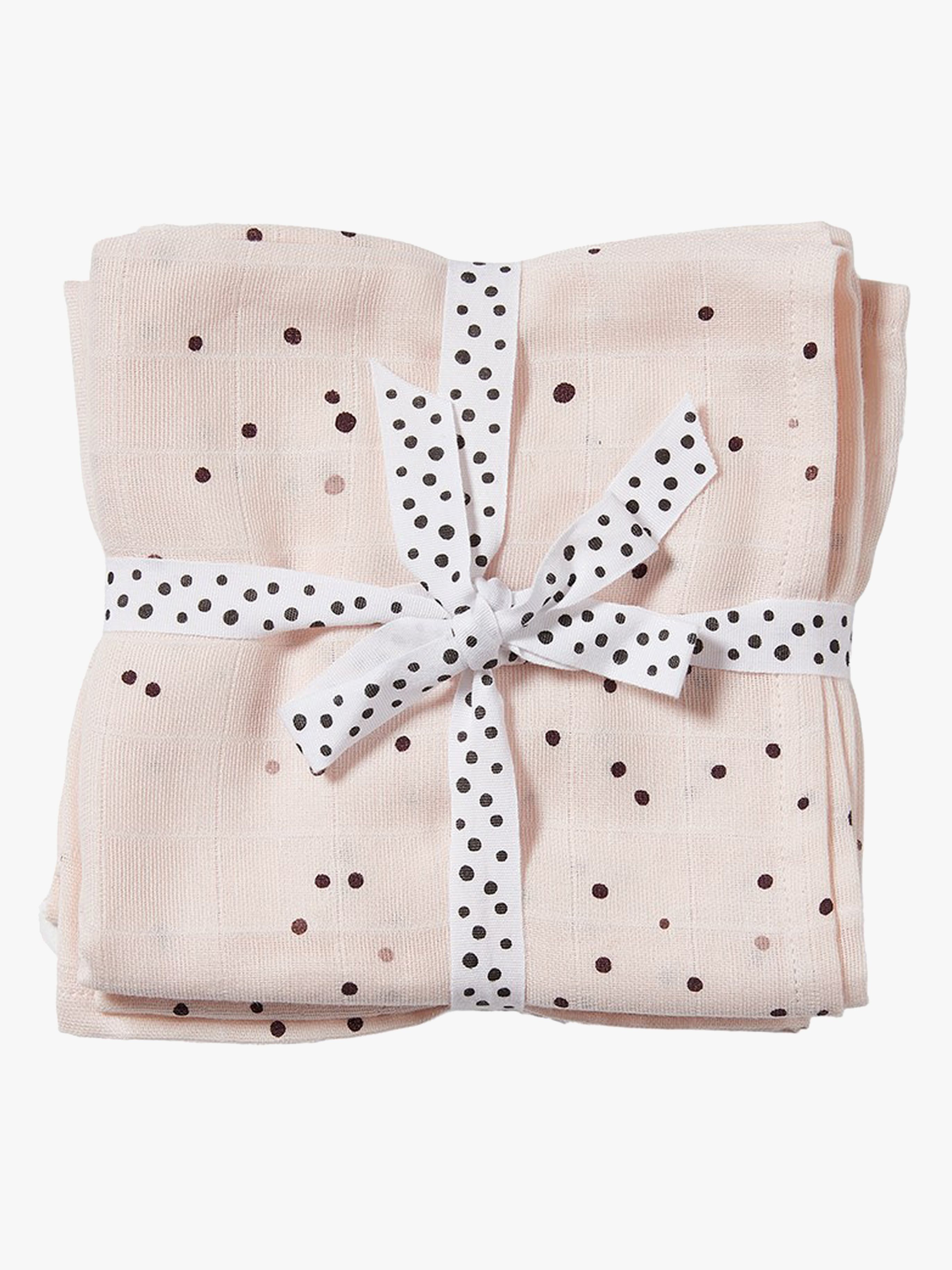 Decke Dreamy Dots 120x120 2er-Pack, Powder