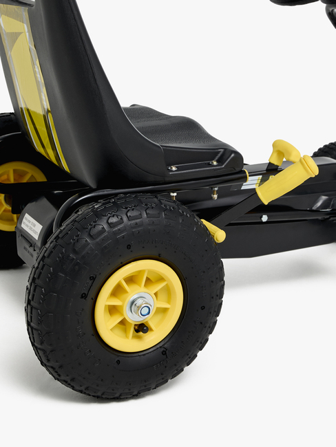 Alex's Garage Pedal-Go-Kart mit Gummirädern