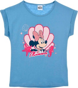 Disney Minnie Maus T-Shirt, Blau