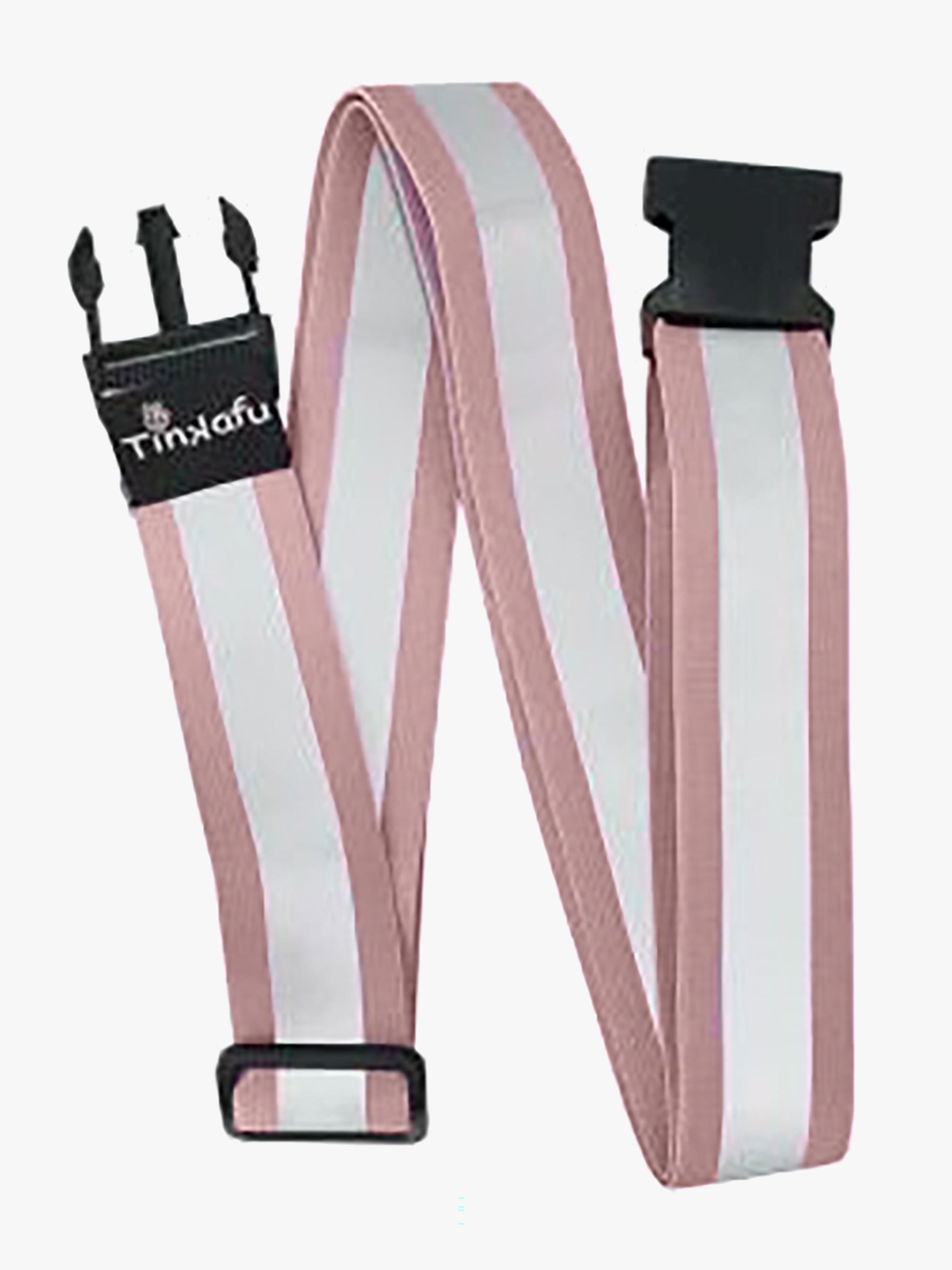Tinkafu Reflektorstreifen für Kinderwagen, Woodrose Pink