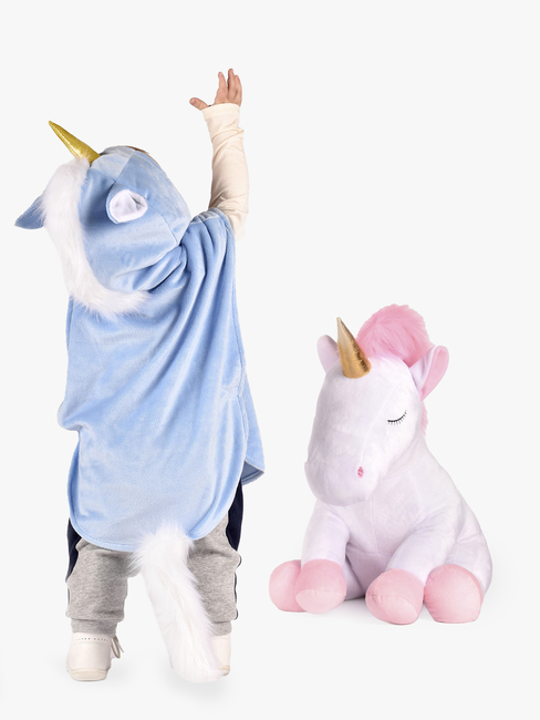 Den Goda Fen Plüschspielzeug Einhorn 63 cm