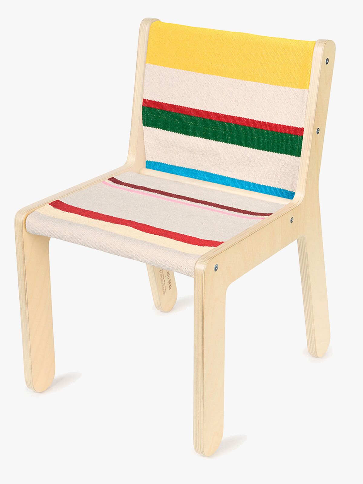 Lorena Canals Sillita Stuhl Kaarol, Natural/Multicolored