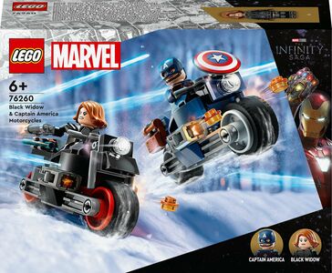 LEGO Super Heroes 76260 Black Widows & Captain Americas Motorräder