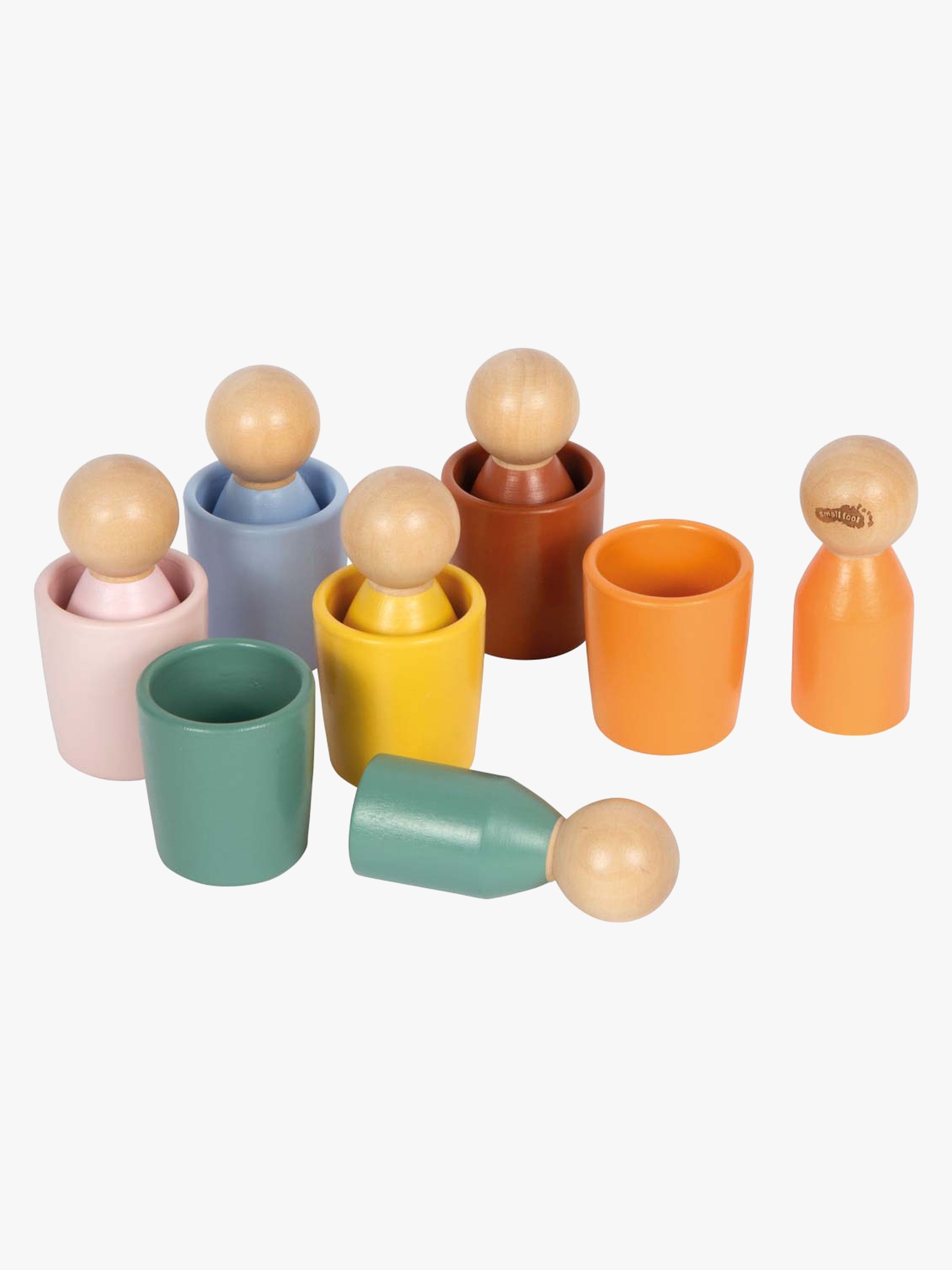 Small Foot Montessori Sortierbecher mit Figuren