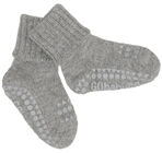GoBabyGo ABS-Socken aus Alpackawolle, Grey Melange