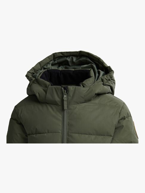 Nordbjørn Star Reflektierende Winterjacke, Grün