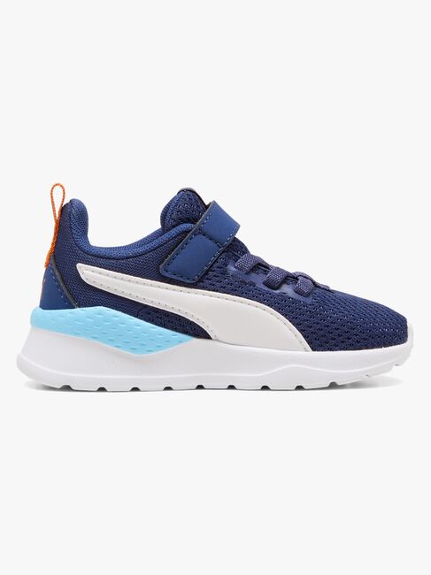 Puma Anzarun Lite AC Infant Sneaker, Blue Jewel/White