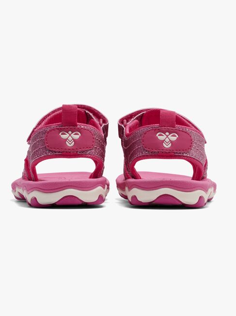 Hummel Glitter Jr Sandalen, Pink Flambé