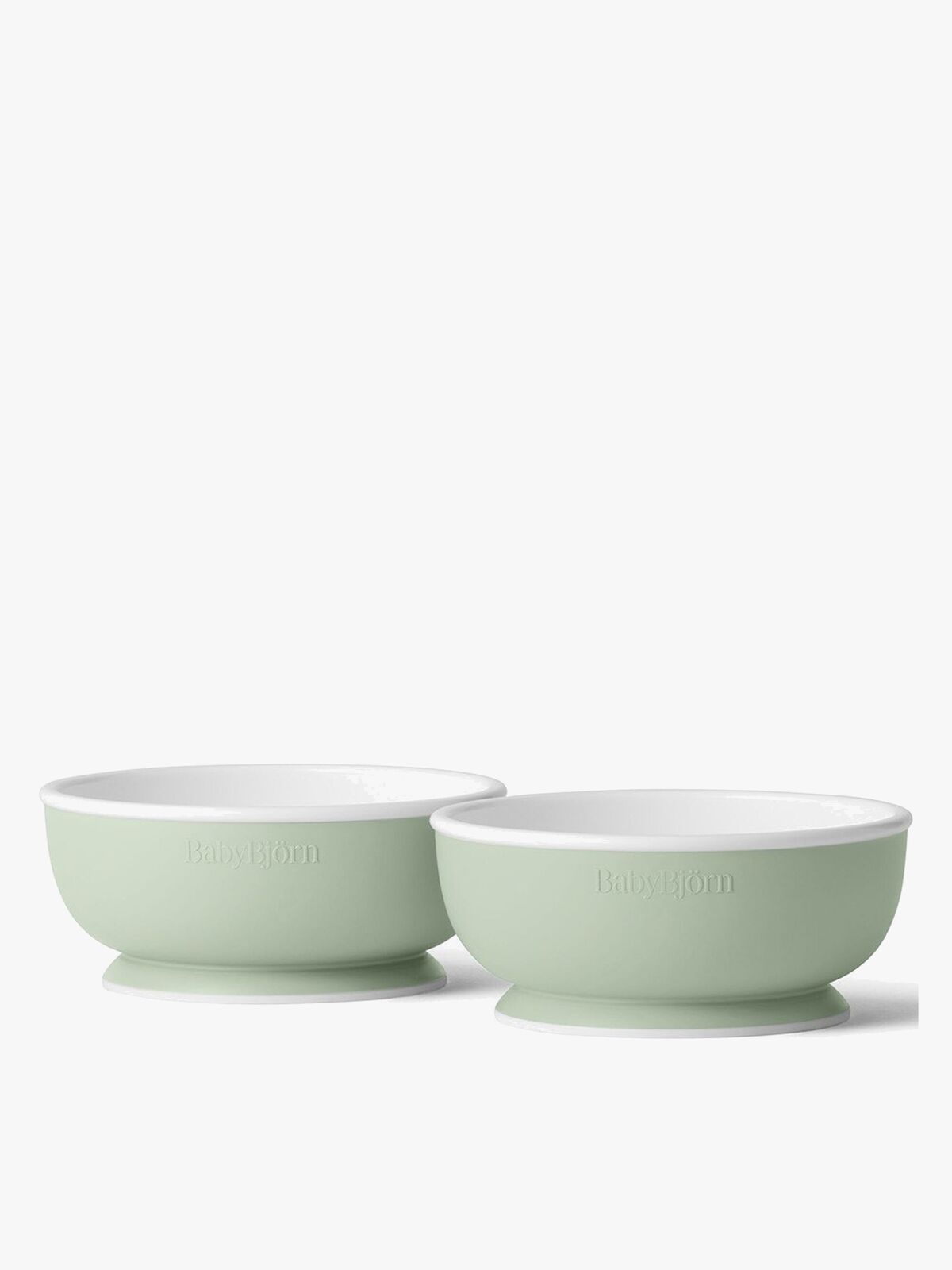 BabyBjörn Kinderschale 2er-Pack, Blassgrün