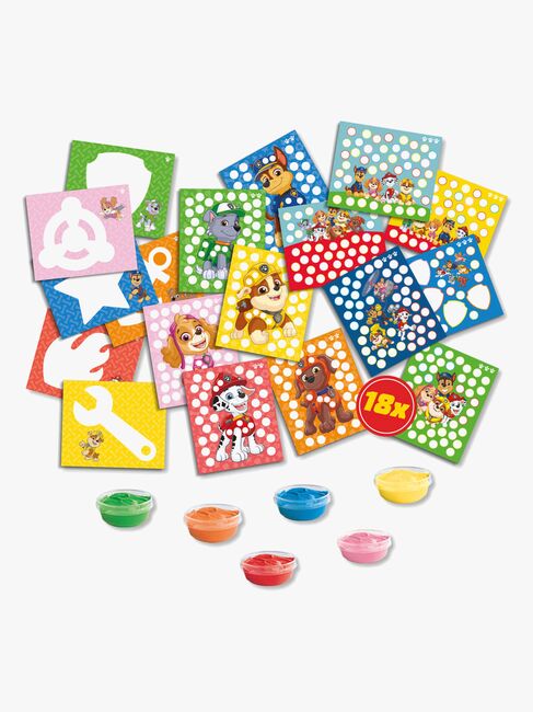 SES Creative Paw Patrol Bastelset Fingerfarbe
