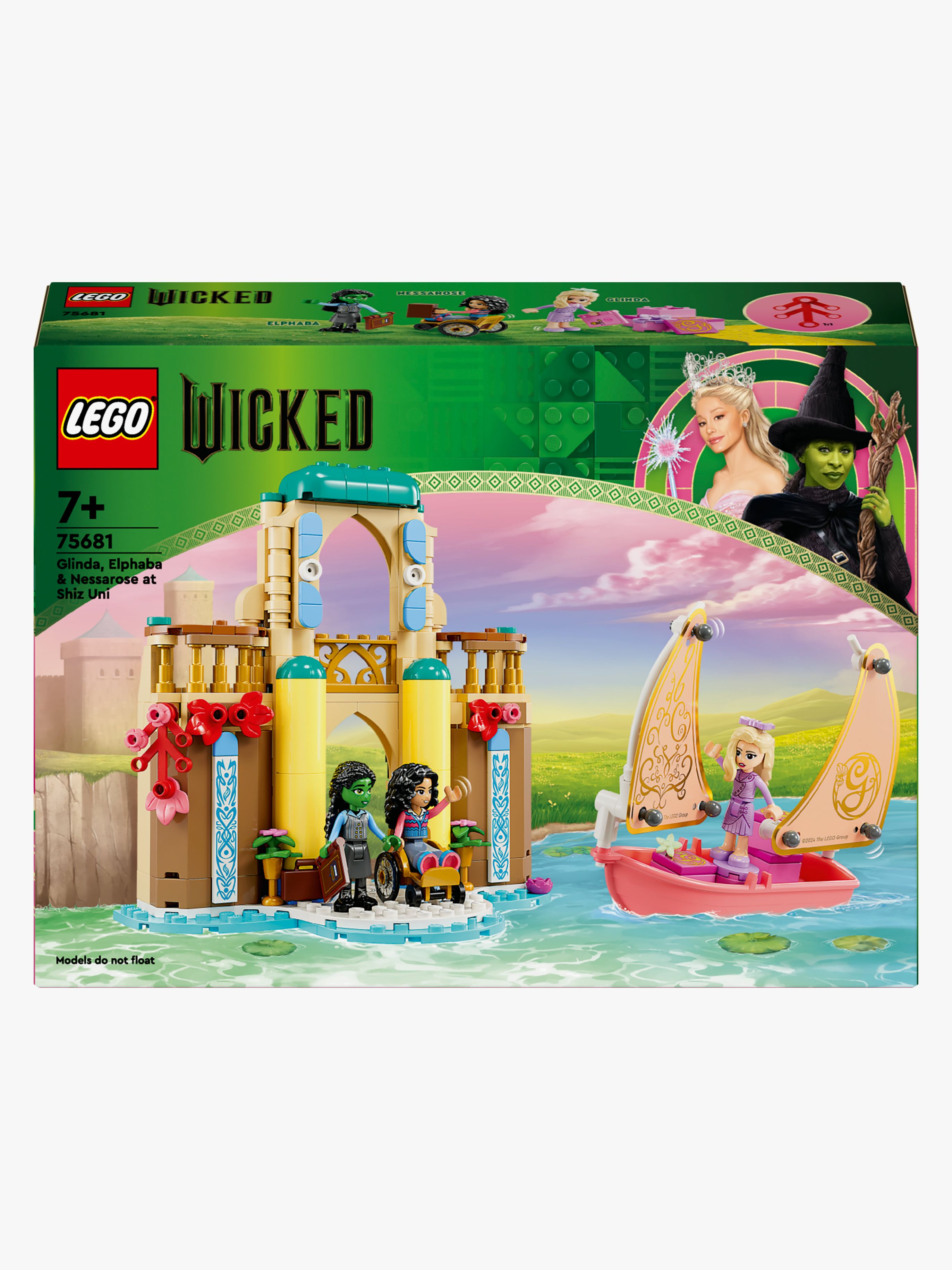 LEGO Wicked 75681 Glinda, Elphaba und Nessarose an der Universität Shiz