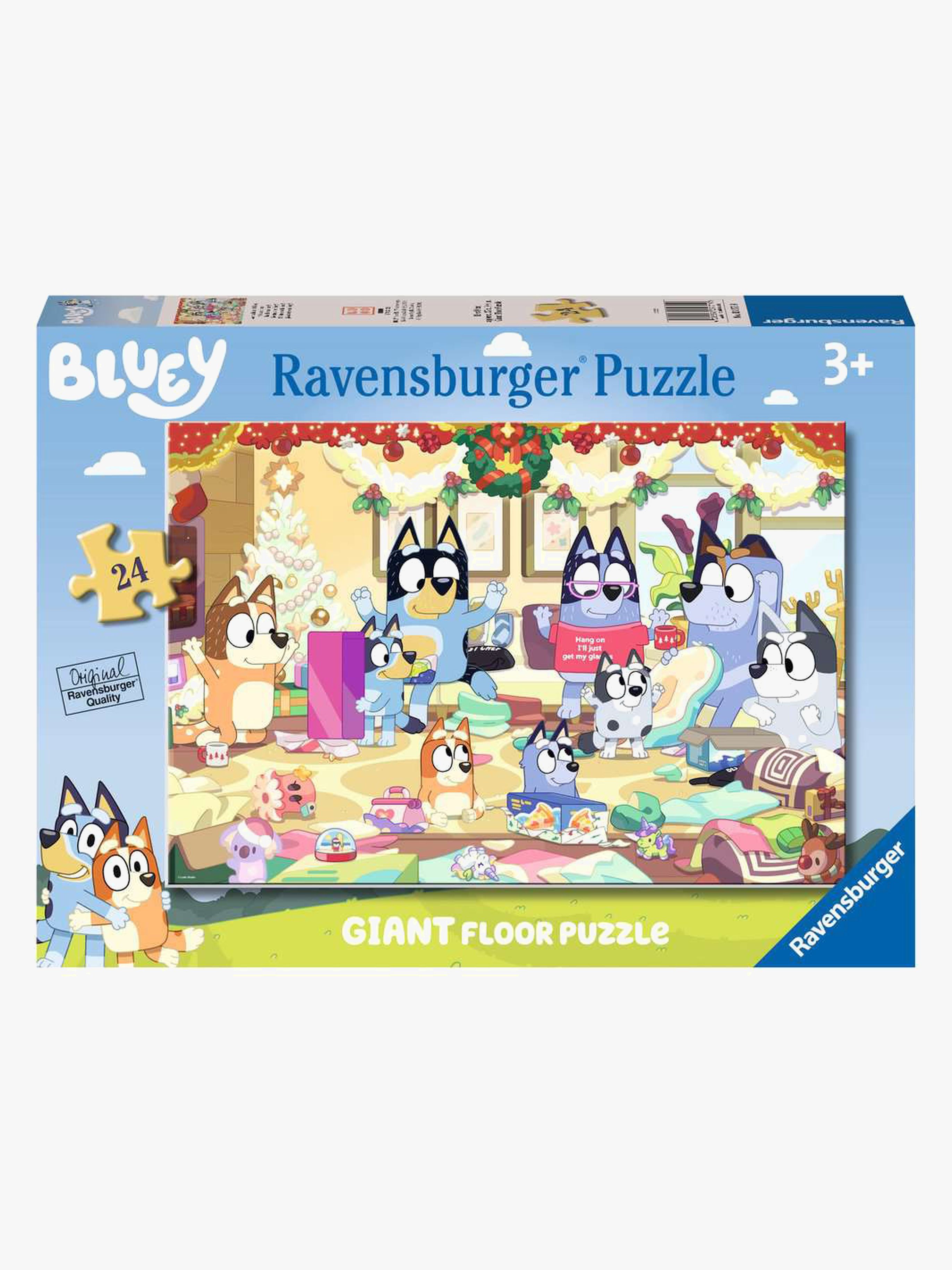 Bodenpuzzle Bluey Weihnachten 24 Teile