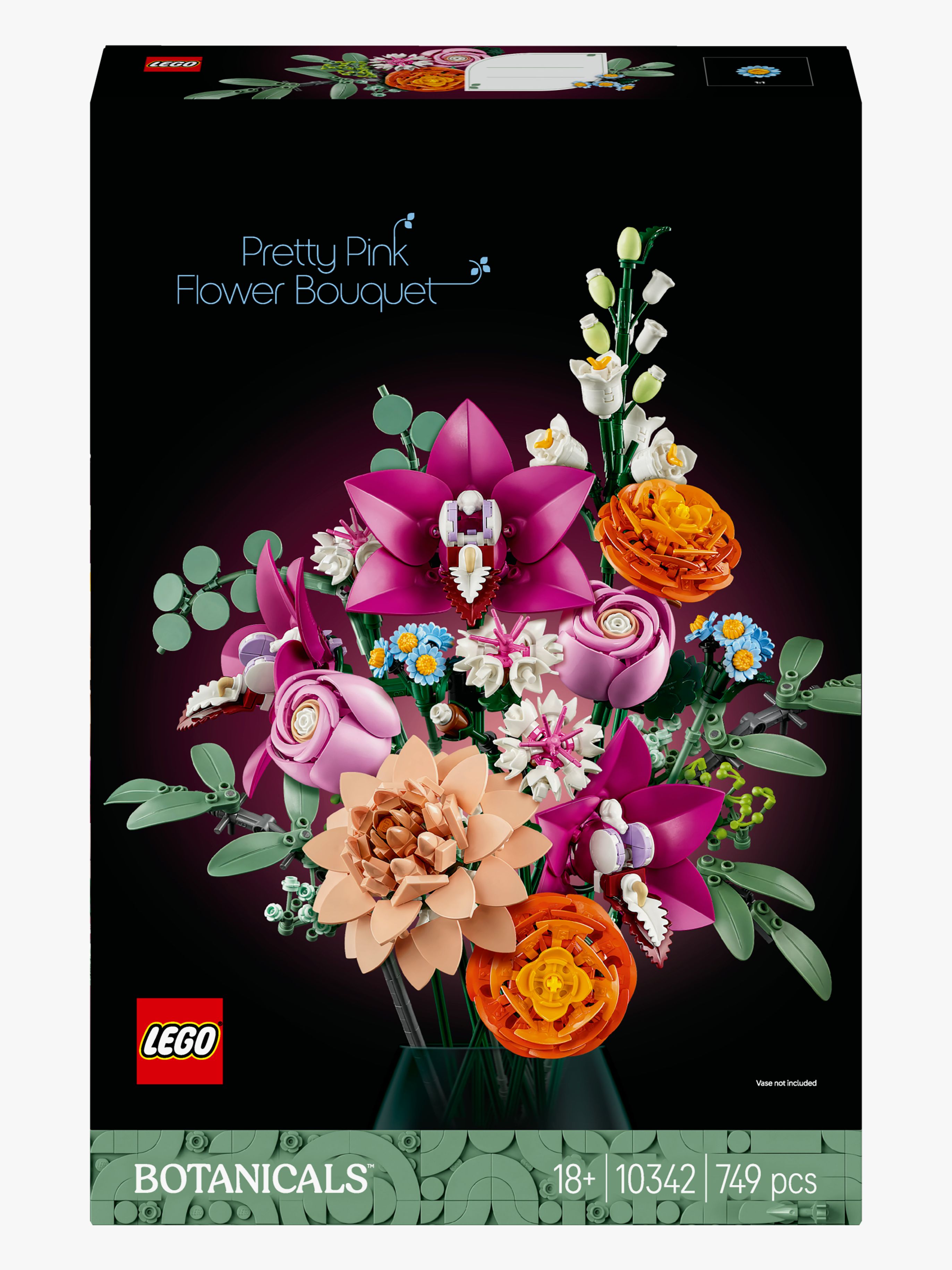 Botanicals 10342 Schöner Rosafarbener Blumenstrauß