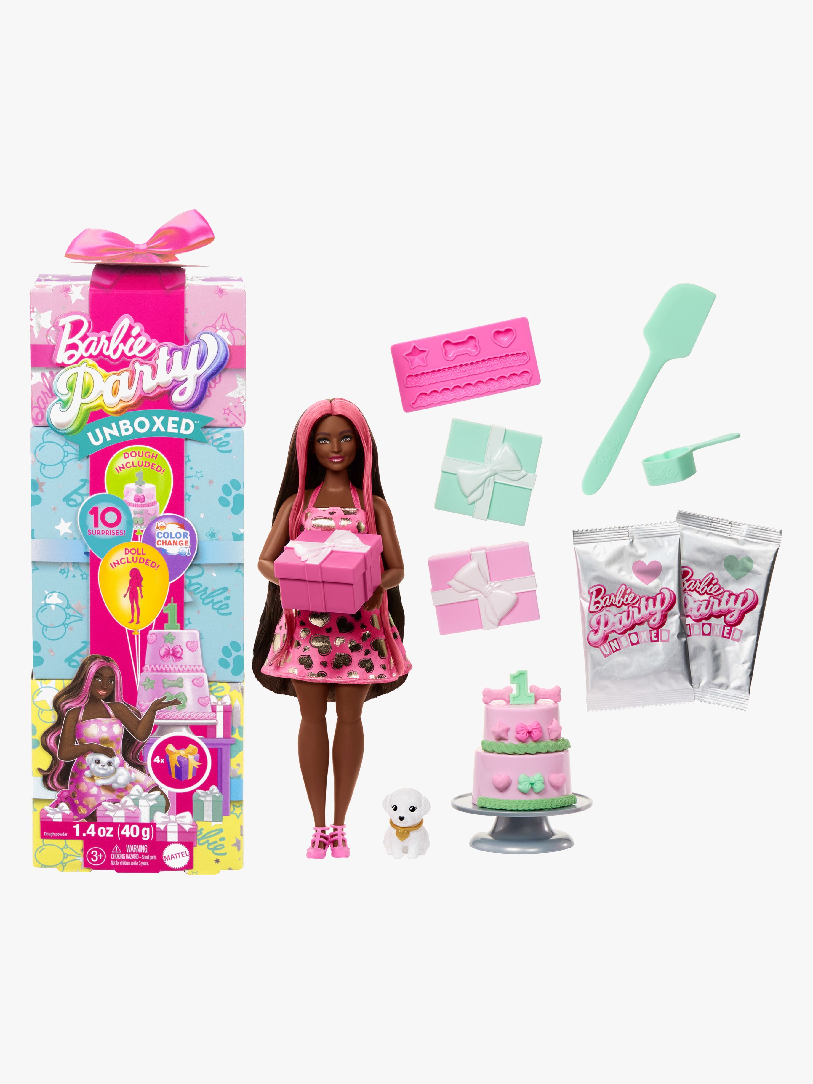 Barbie Party Unboxed Puppe 2