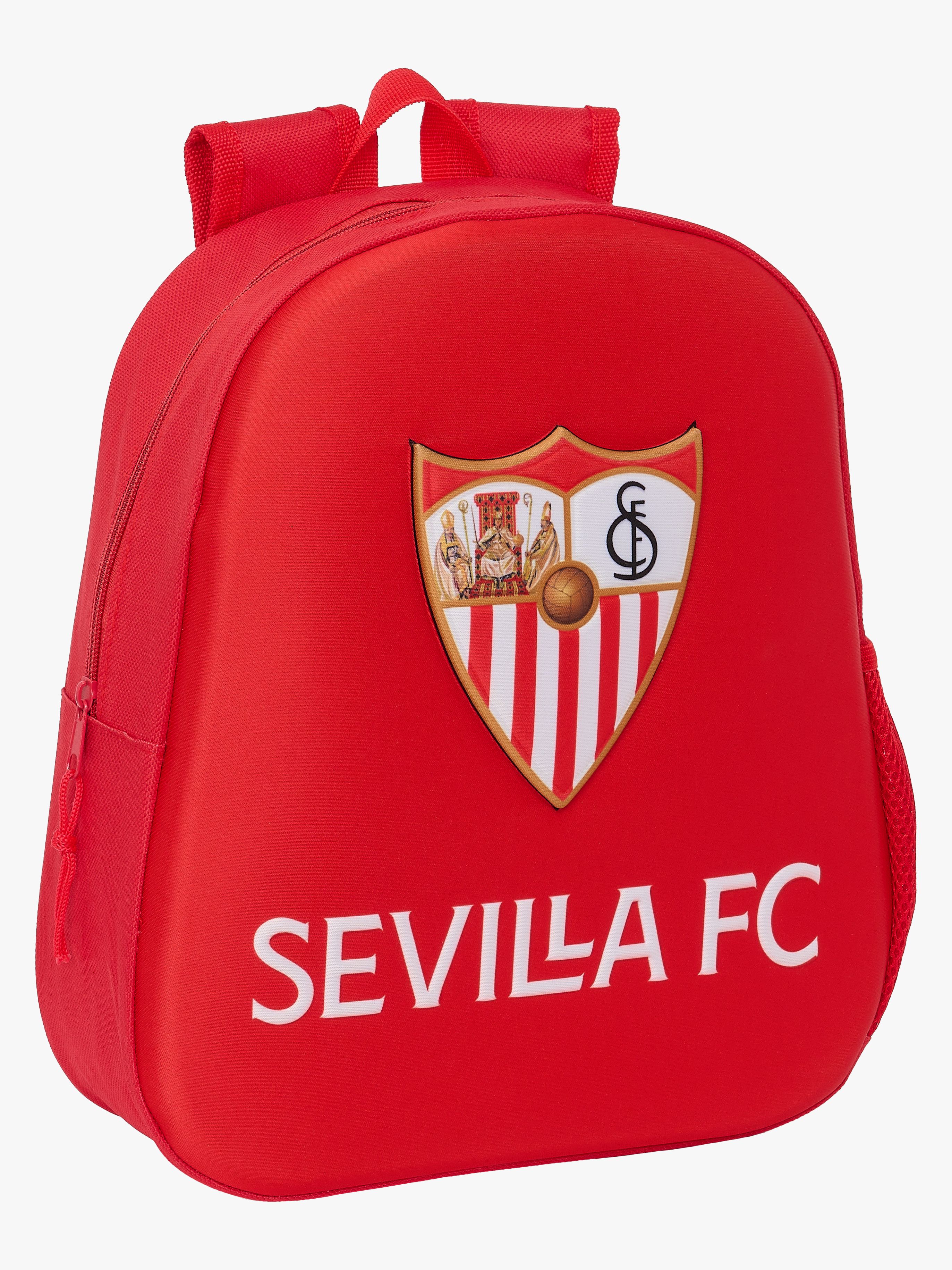 Sevilla FC 3D Kinder Rucksack 8,5L, Rot