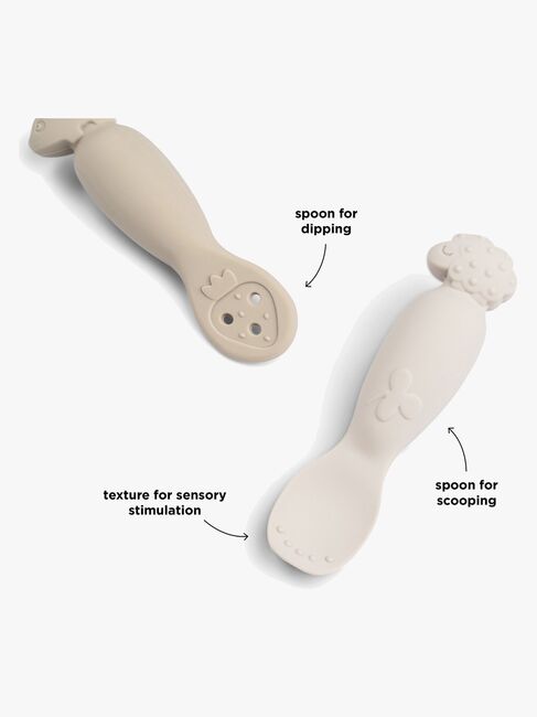 Done By Deer Tiny Farm Löffel 2er-Pack, Sand