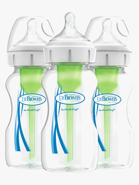 Dr. Brown's Options+ Weithals Babyflasche 270 ml 3er-Pack