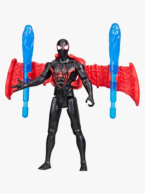 Marvel Spider-Man Epic World of Actionfigur mit Auto - Miles Morales Remix Blast-Racer
