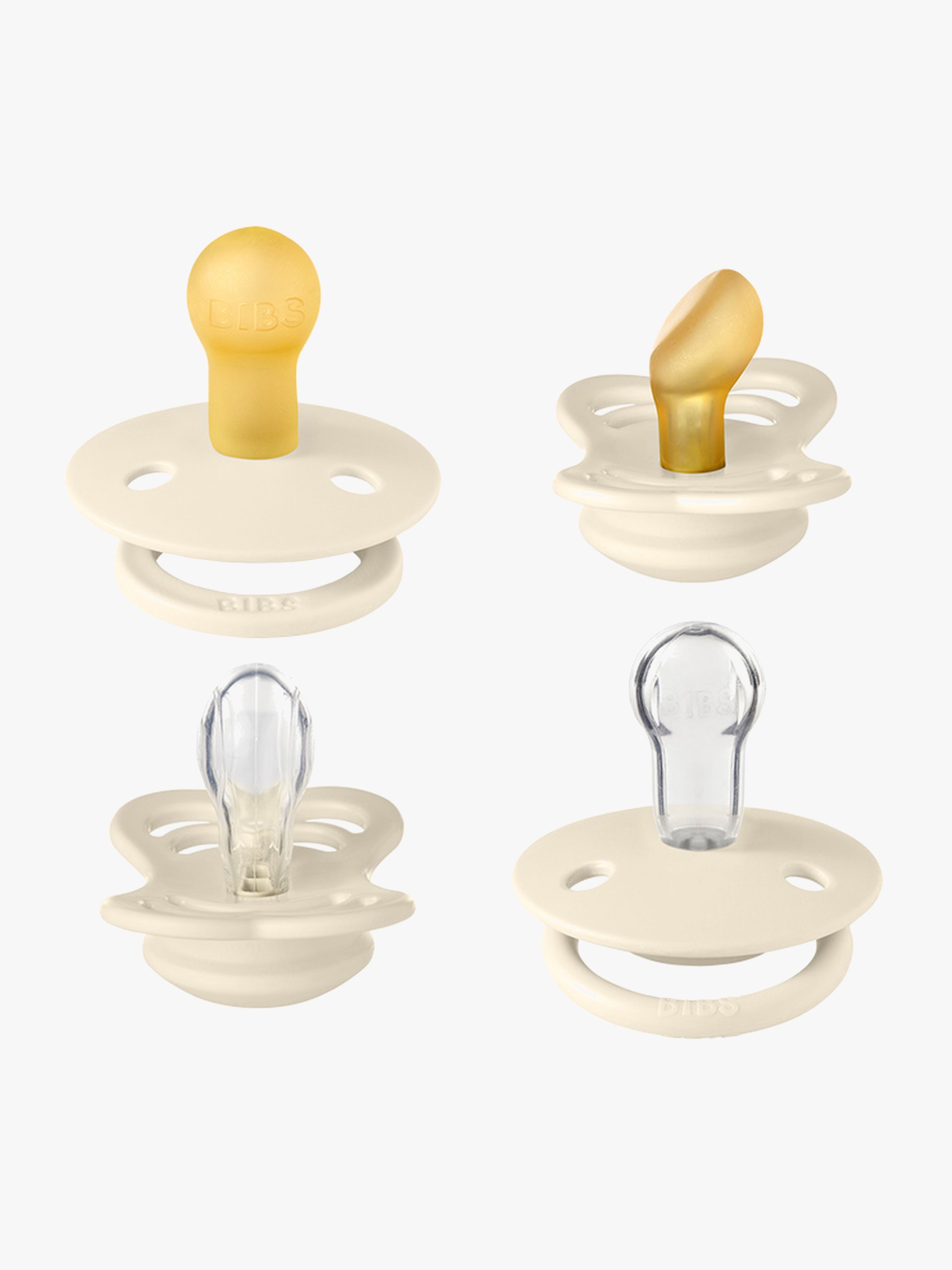 Schnuller Try-it Collection 4er-Pack, Ivory