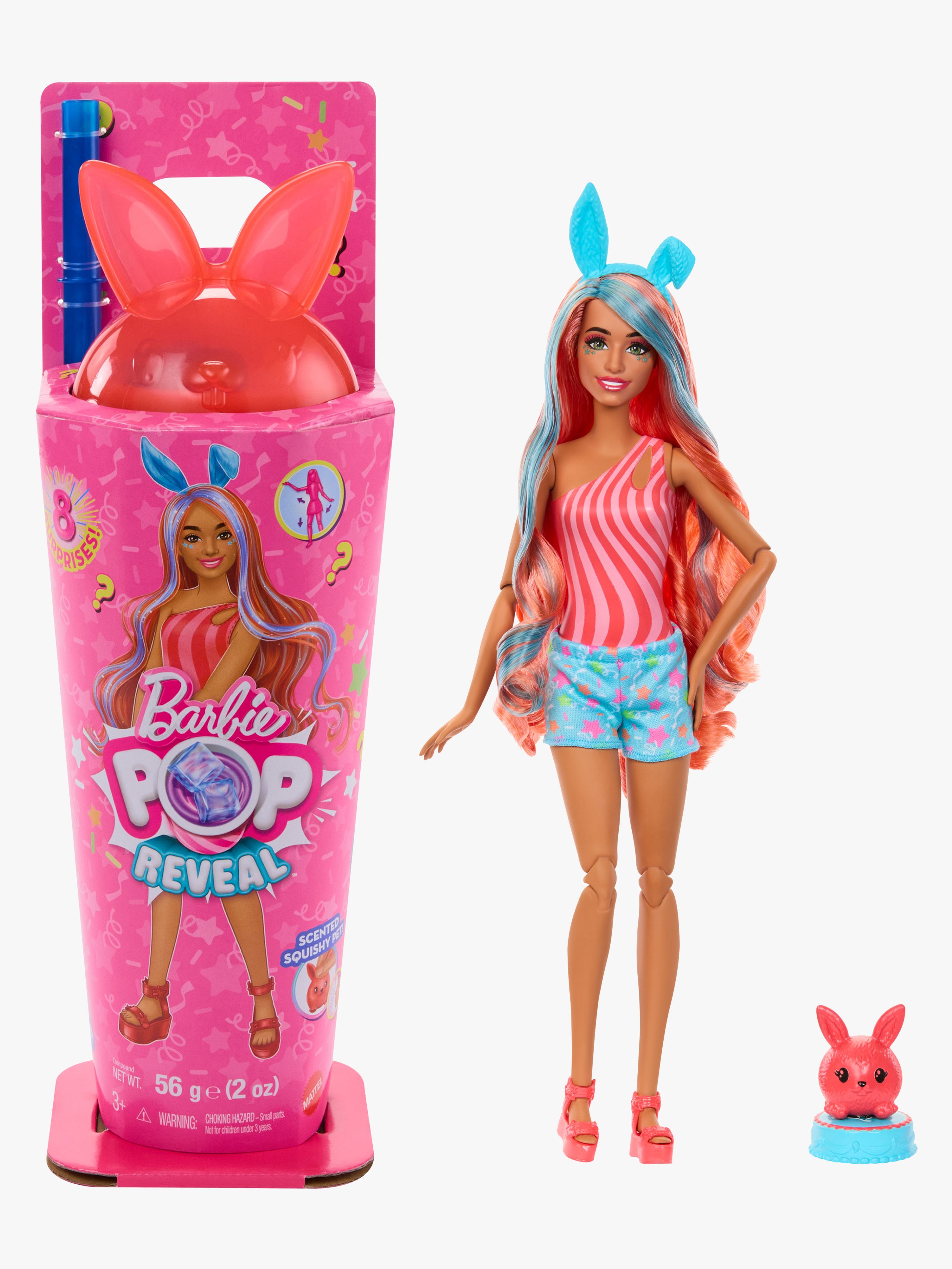 Pop Reveal Puppe Animal Party Kaninchen