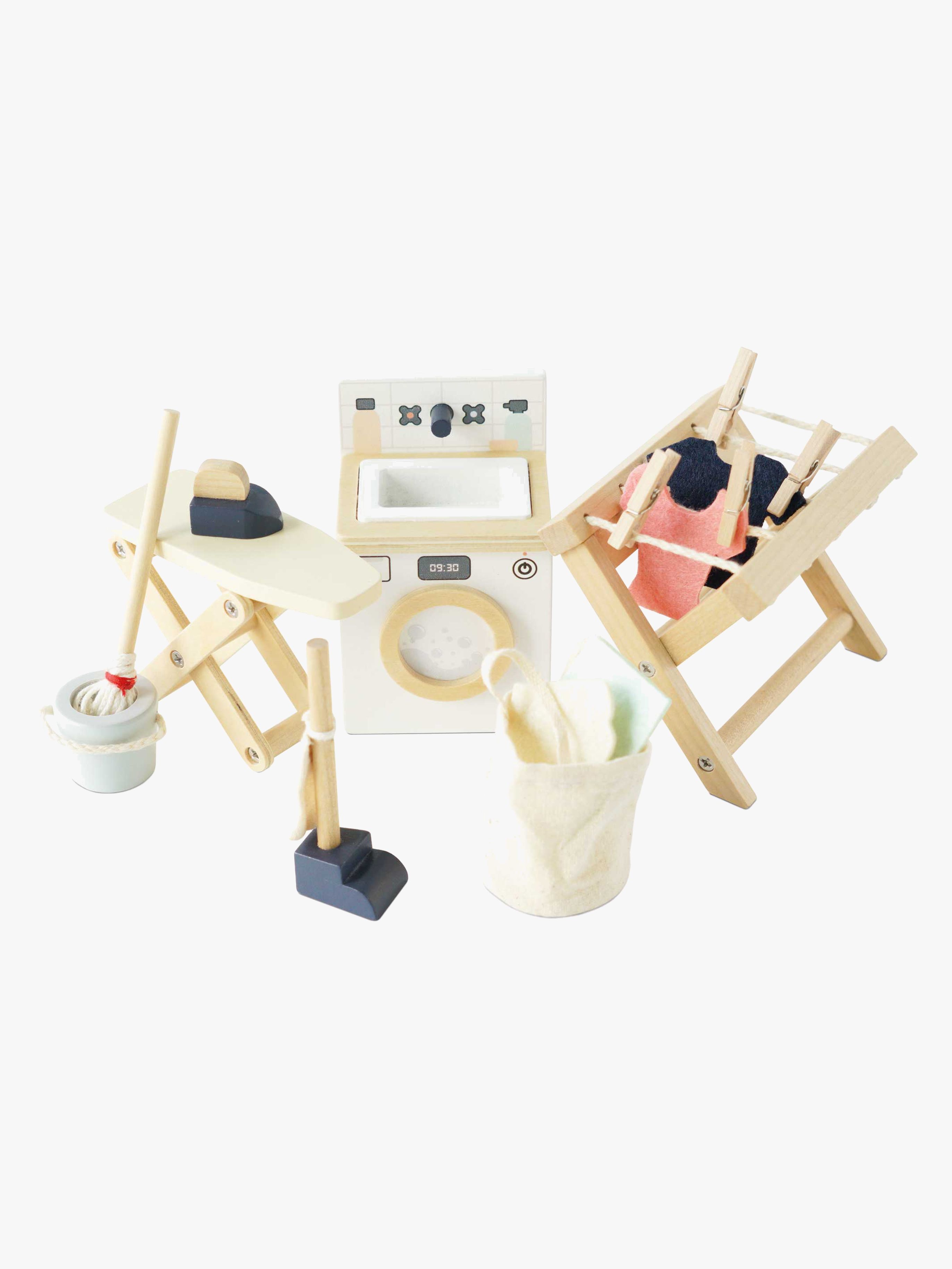 Waschküche Puppenhausmöbel 16 Teile