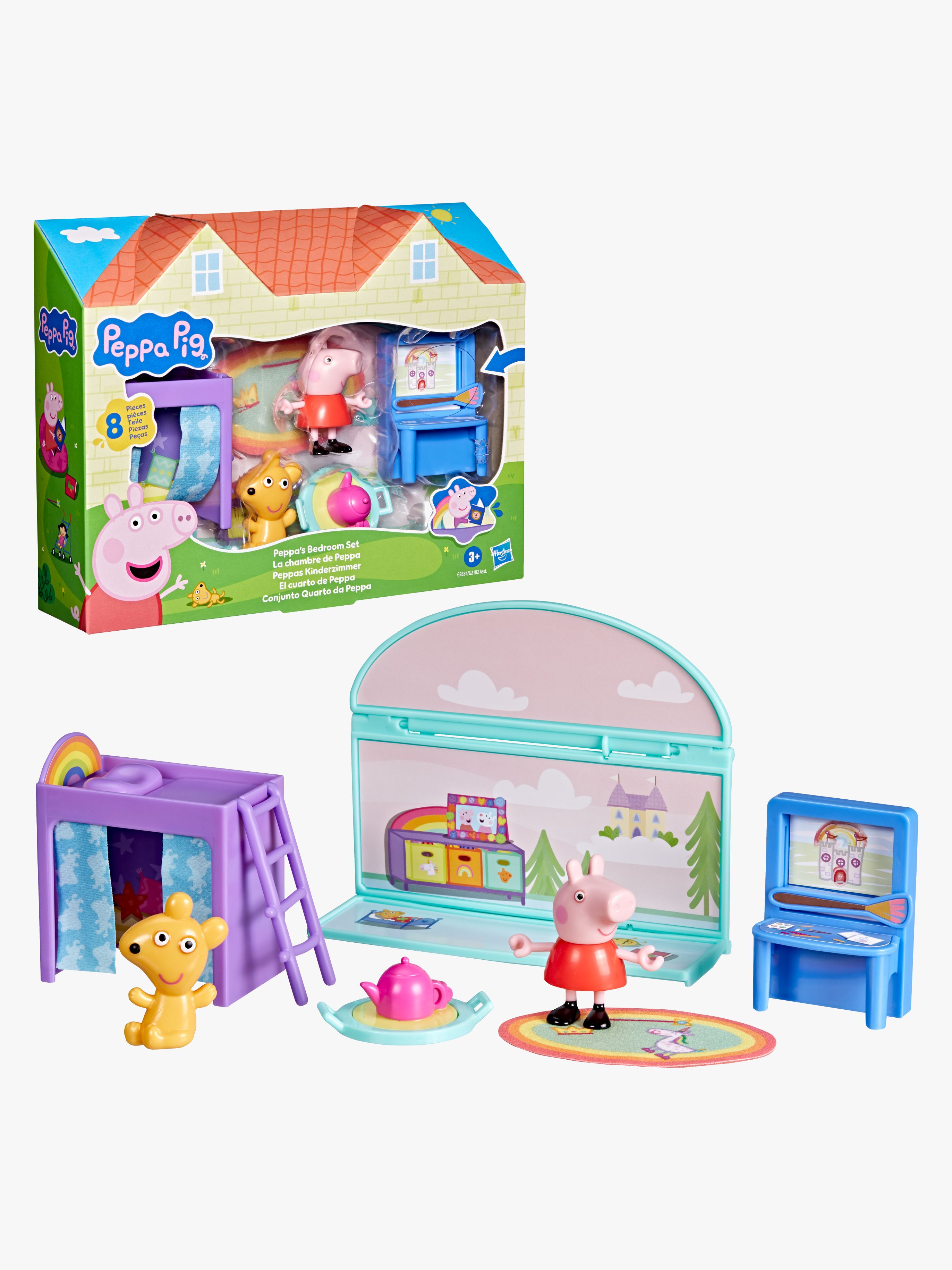 Peppa Wutz Spielset Gretas Schlafzimmer