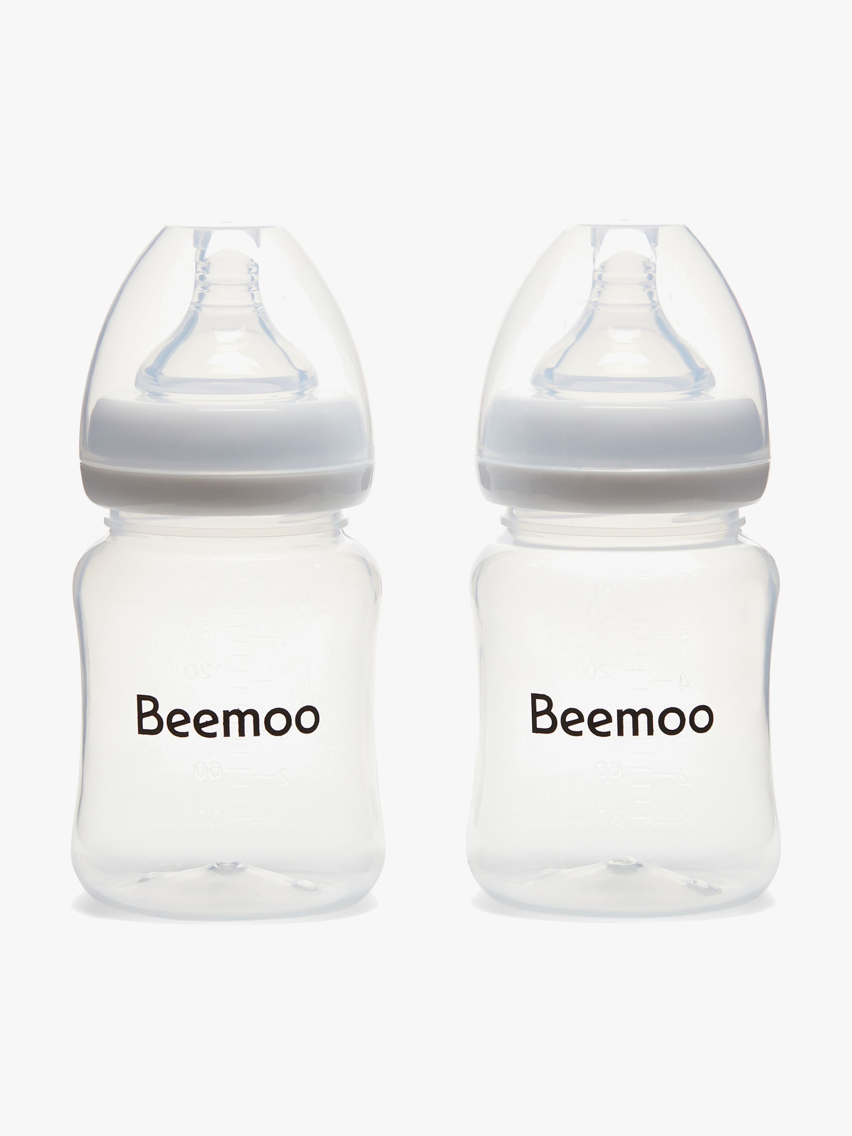 Beemoo CARE Muttermilchflasche 180 ml 2er-Pack inkl. Sauger