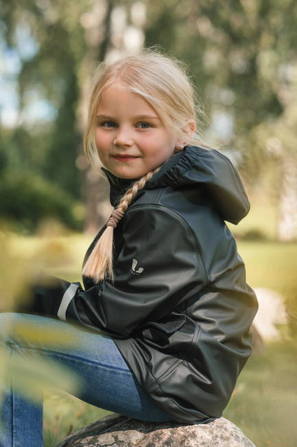 Lindberg Vestby Gefütterte Outdoorjacke, Schwarz