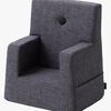 by KlipKlap Kids Sessel, Dunkelgrau