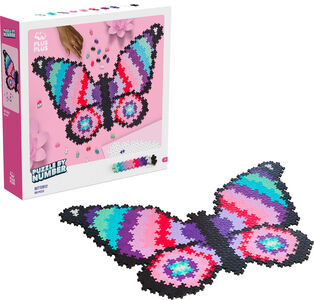 Plus-Plus Puzzle By Number Schmetterling 800 Teile