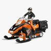 Bruder Snowmobil Mit Fahrer Und Zubehör