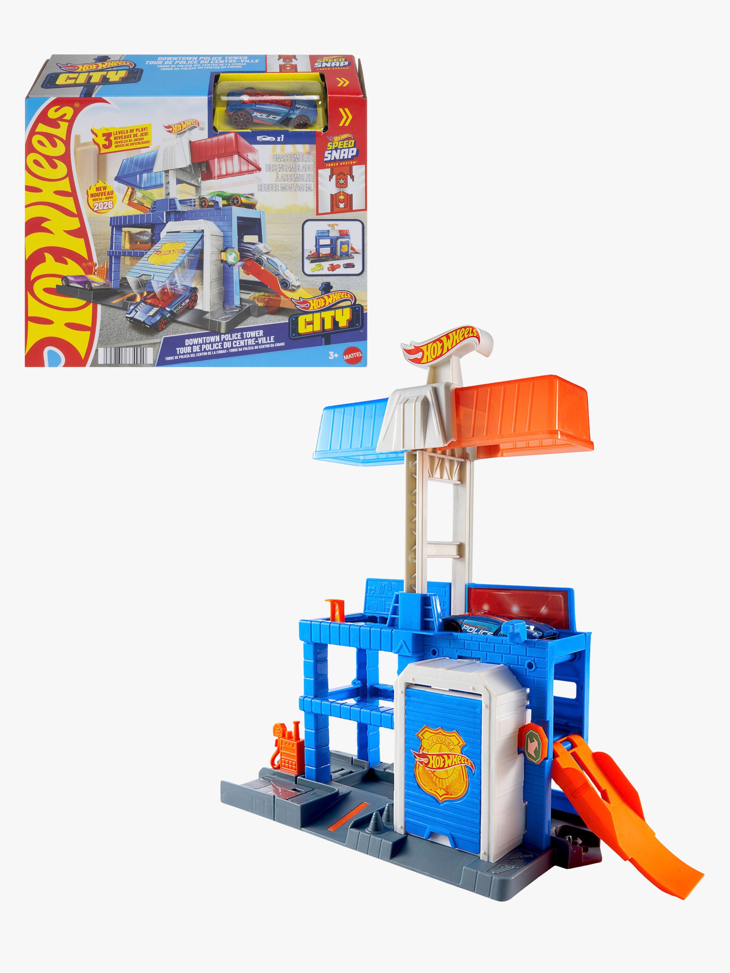 Hot Wheels City Downtown Polizeistation
