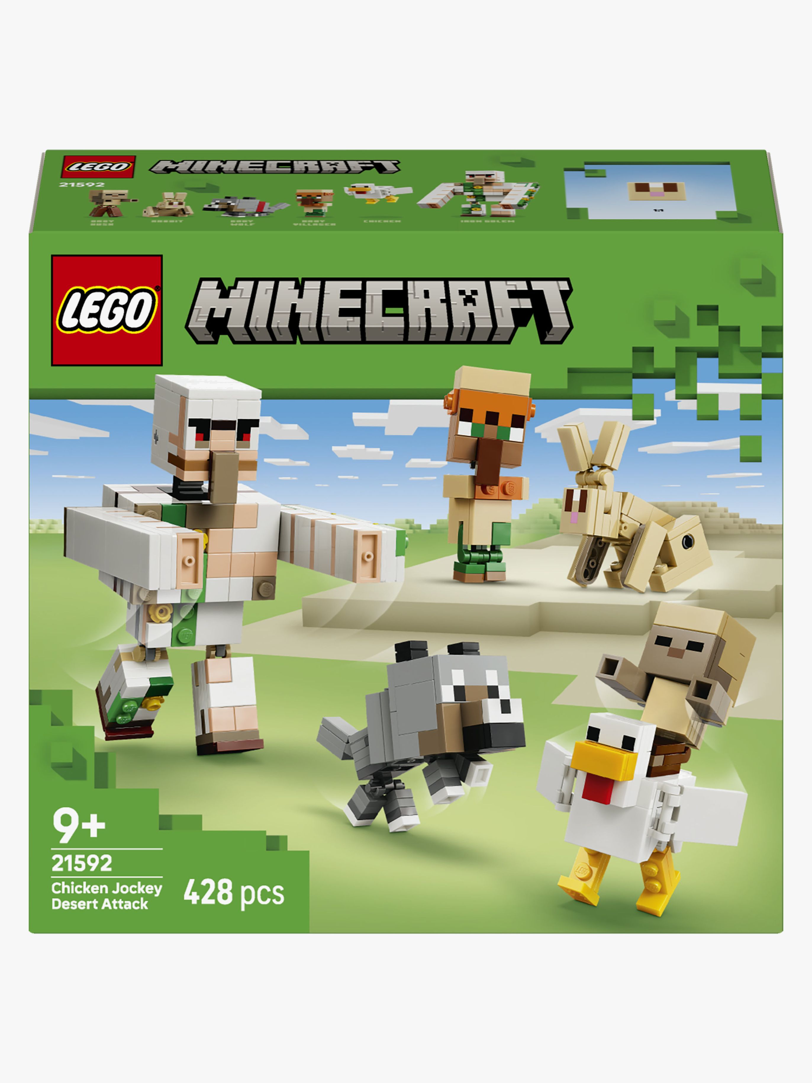 Minecraft 21592 Angriff des Hühnerreiters in der Wüste