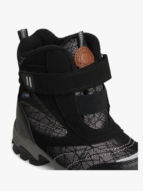 Nordbjørn Polar Reflective Winterstiefel, Schwarz