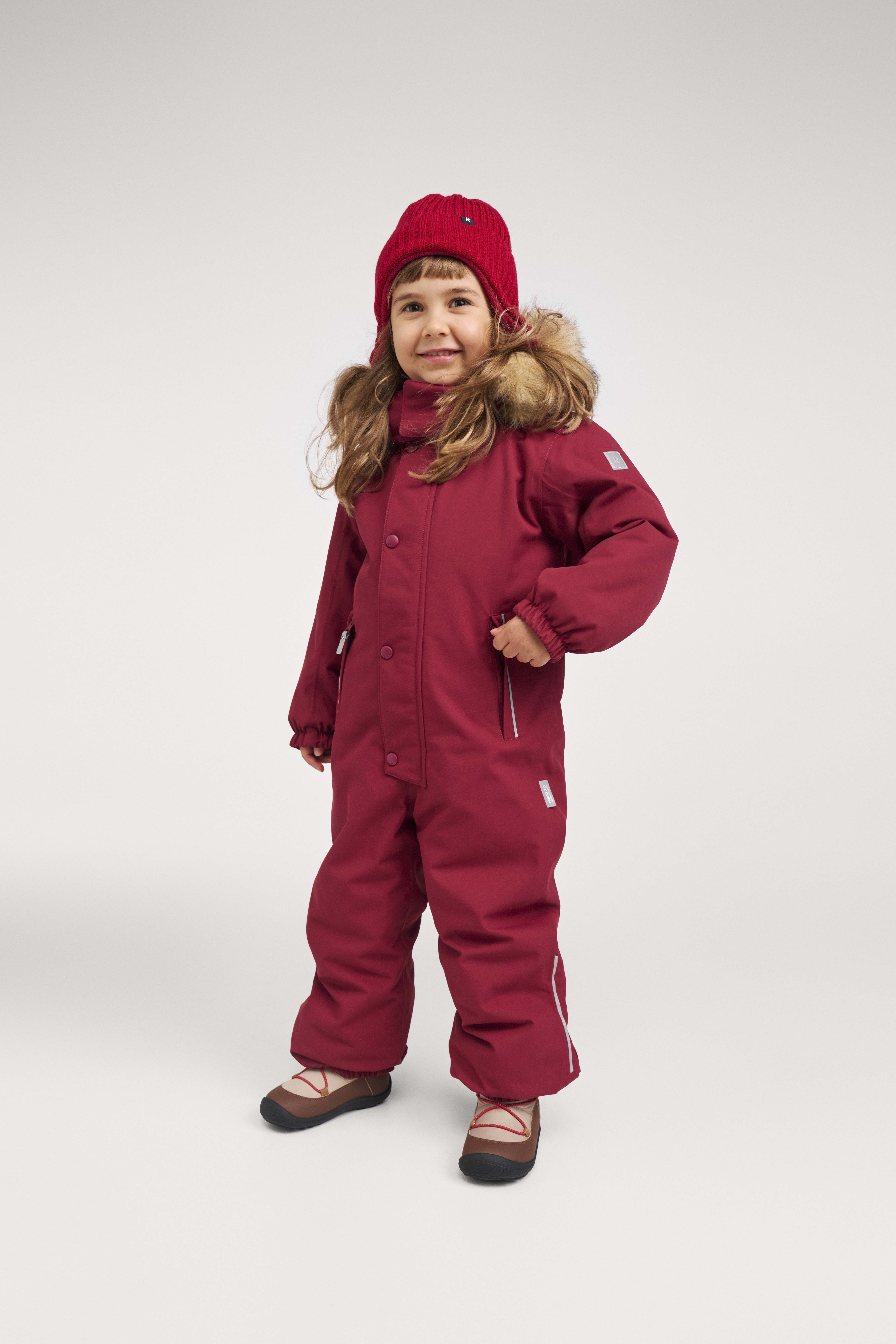 Reima Stavanger Winteroverall, Maroon, 134