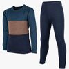 Lindberg Bamboo Merino Thermounterwäsche, Blue/Navy