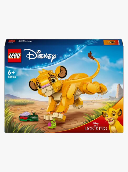 LEGO Disney Classic 43243 Simba, das Löwenjunge des Königs