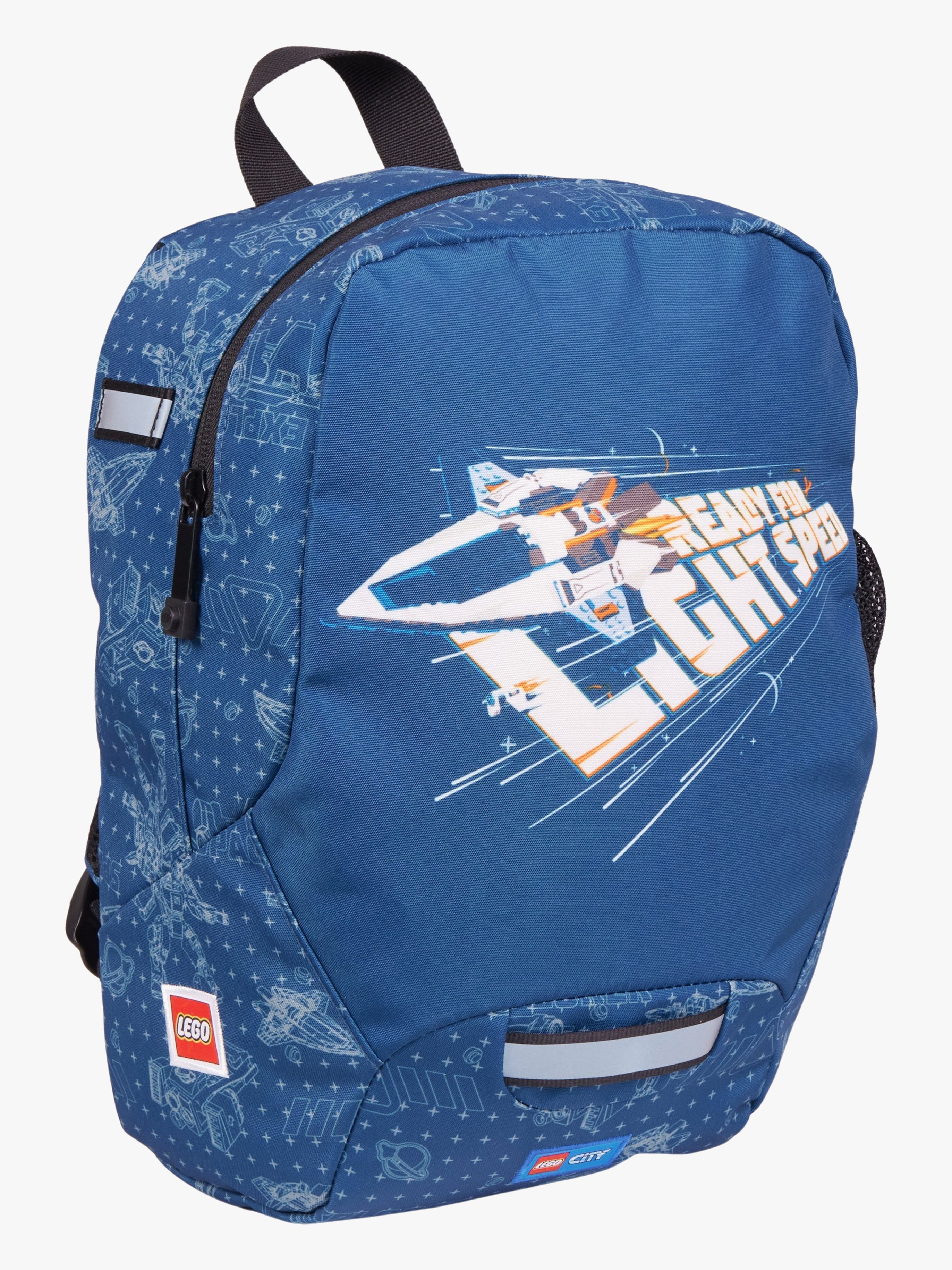 LEGO® City Space Explorer Kinder Rucksack 10L, Blau
