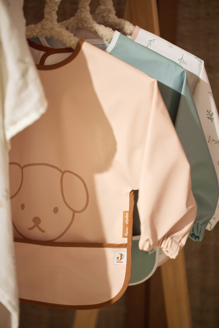 Jollein Miffy Peekaboo Langärmliges Lätzchen, Wild Rose