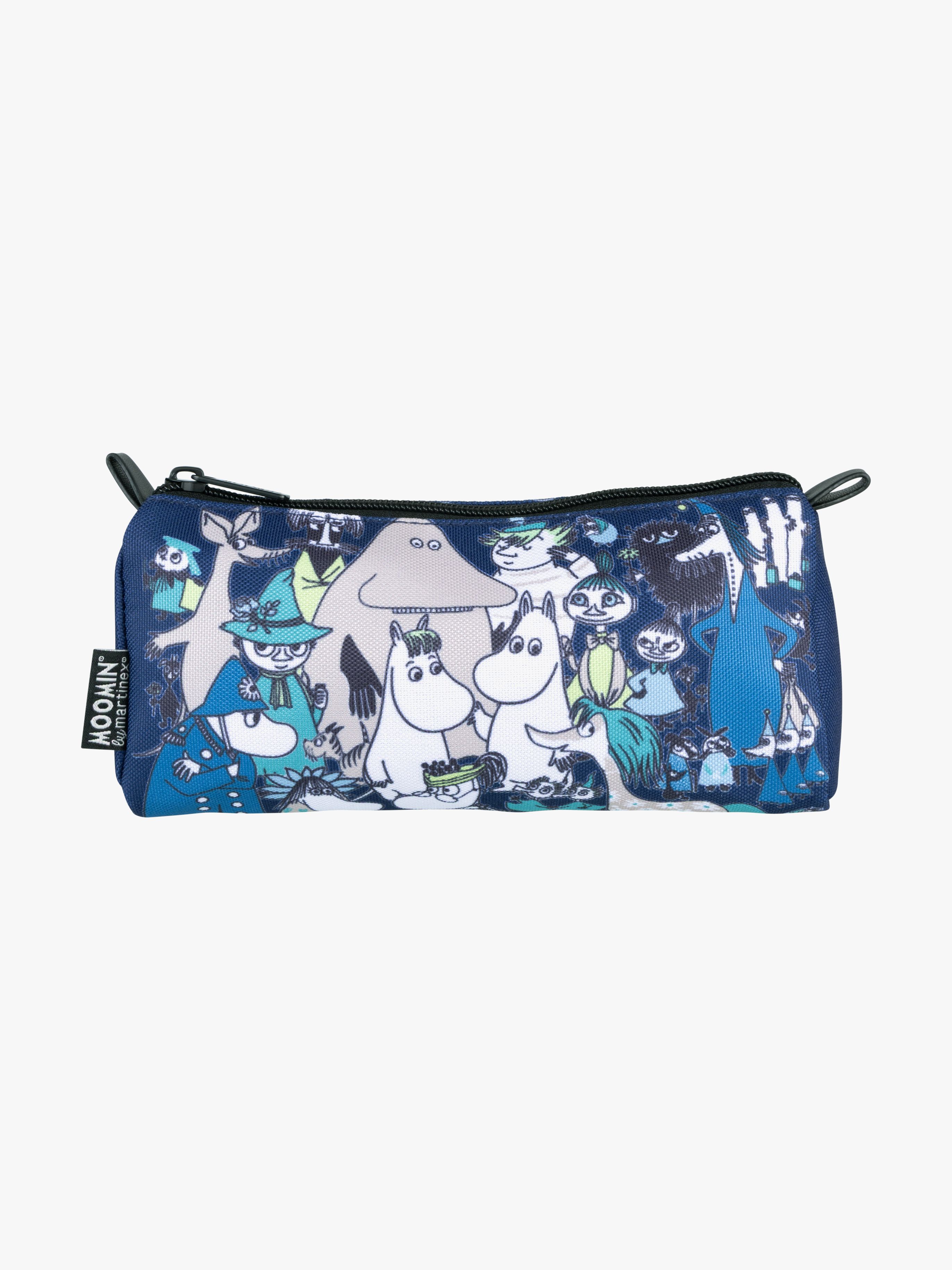 Mumin Ruttu Klassentreffen Federmäppchen, Blau